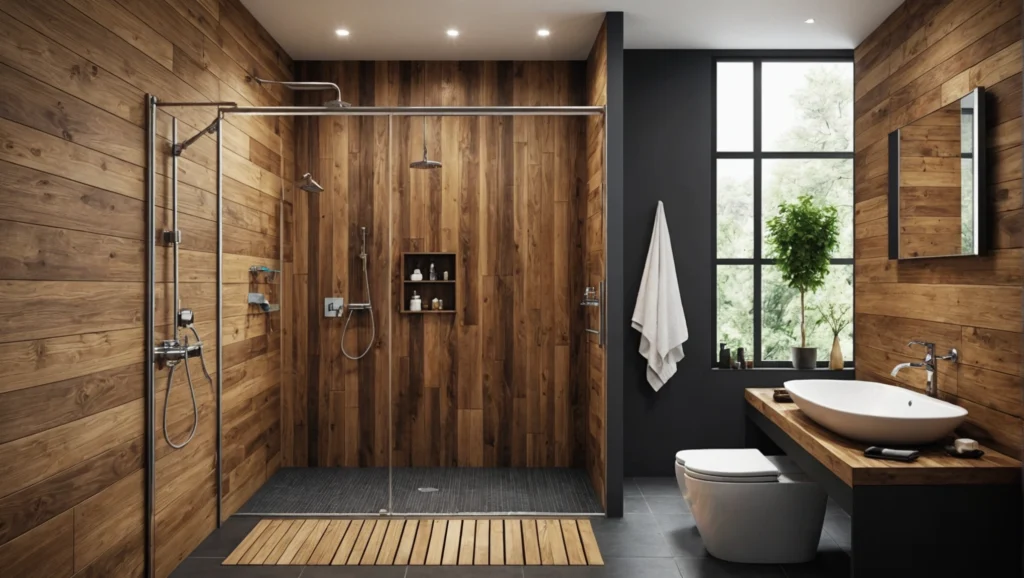dusche alternative zu fliesen