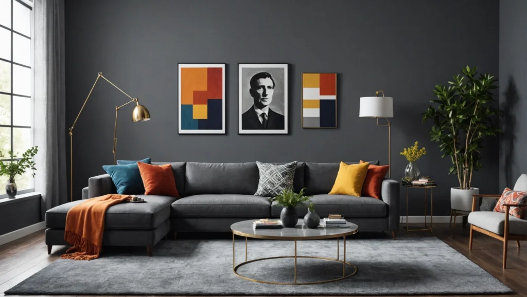 wandfarbe zu grauem sofa