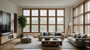 große fenster fenster dekorieren ohne gardinen