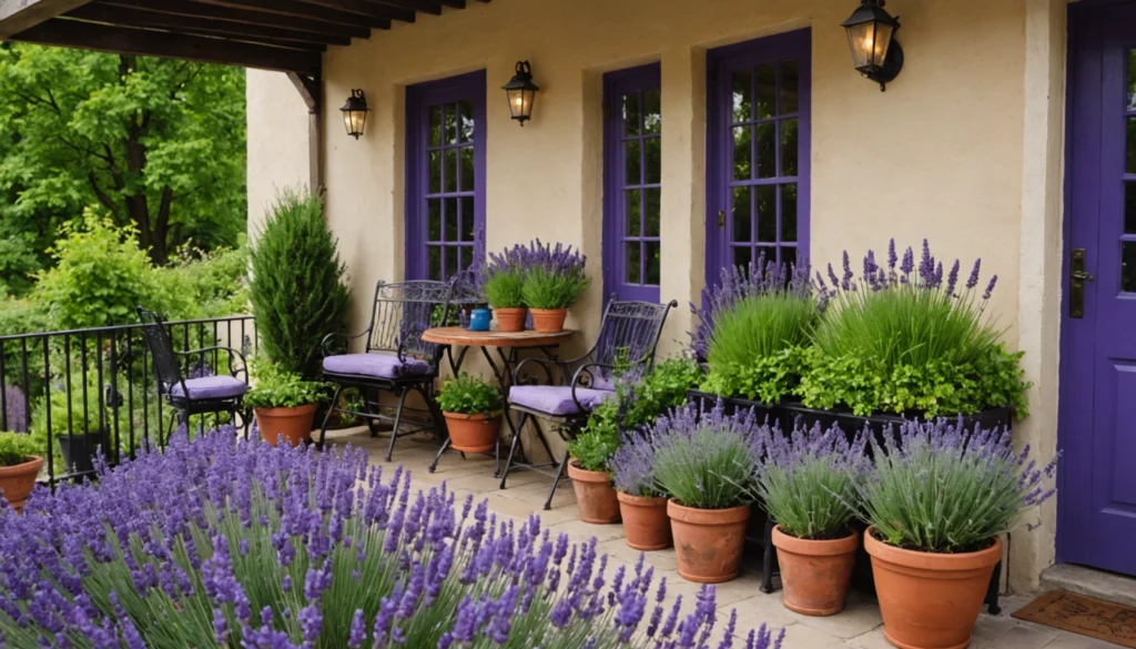 lavendel pflanzen für balkon