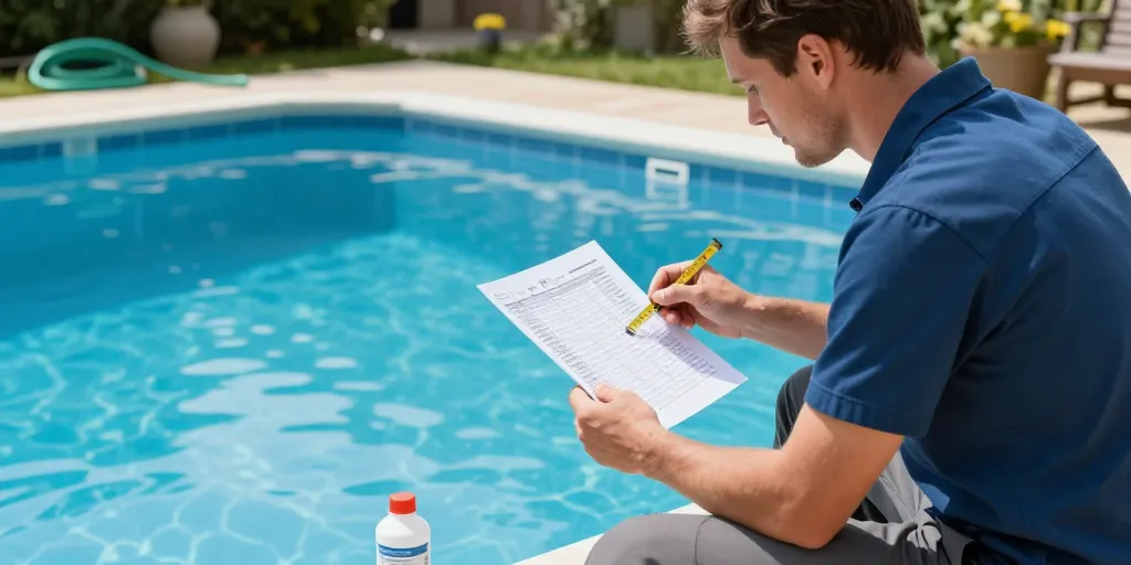 liter pool berechnen
